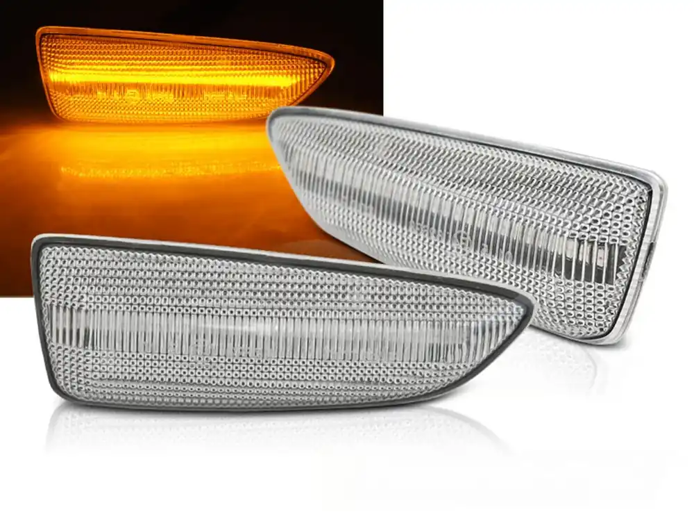 Opel Sideblink Type 2 LED Krom LT - Dynamisk | Supergod pris