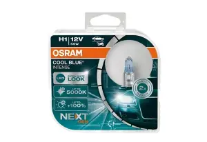 Kampagnetilbud - Osram Cool Blue Intense Pære Sæt H1