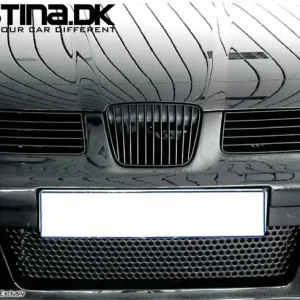 Seat Ibiza 6K2 Frontgrill Emblemfri ABS Sort | Særpris