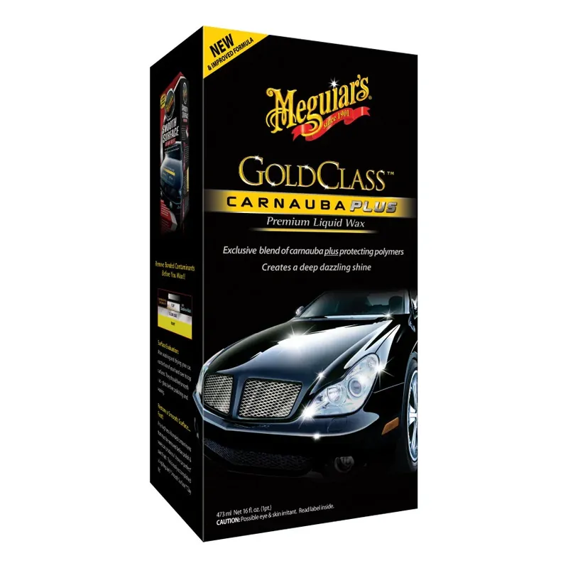 Høj kvalitet - Meguiars Gold Class Clear Coat Wax (Flydende) Plus