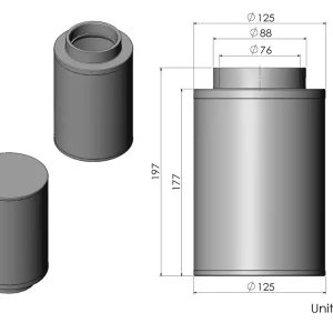 Armaspeed Erstatnings Luftfilter - CS56-AR60024 - Favorit blandt kunder