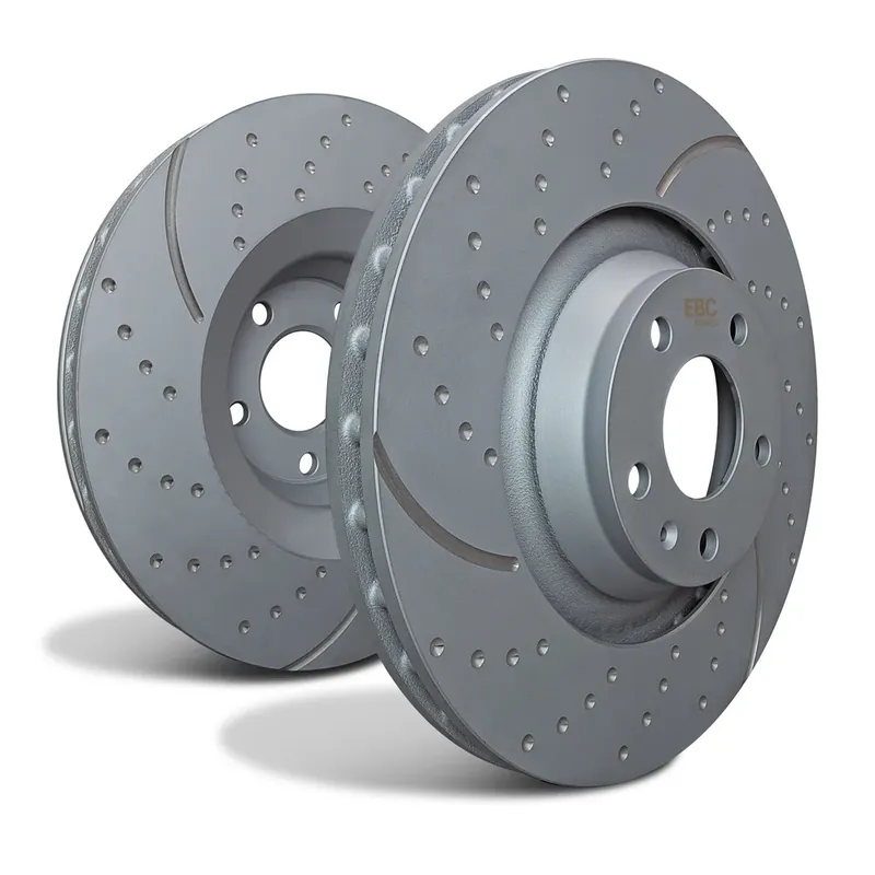 Anbefalet valg | EBC Bremseskiver Turbo Grooved - Bag - 245mm - Girling/TRW - GD605