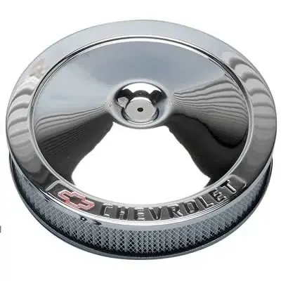 Luftfilter str. 14" x 3" Chrome Chevrolet (Proform 141-906) | Rabat