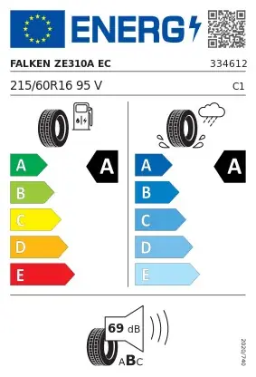 FALKEN Sommerdæk 215/60R16 Ziex ZE310A Ecorun | Bestseller
