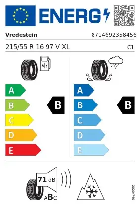 VREDESTEIN Helårsdæk 215/55R16 Quatrac - Kan købes nu