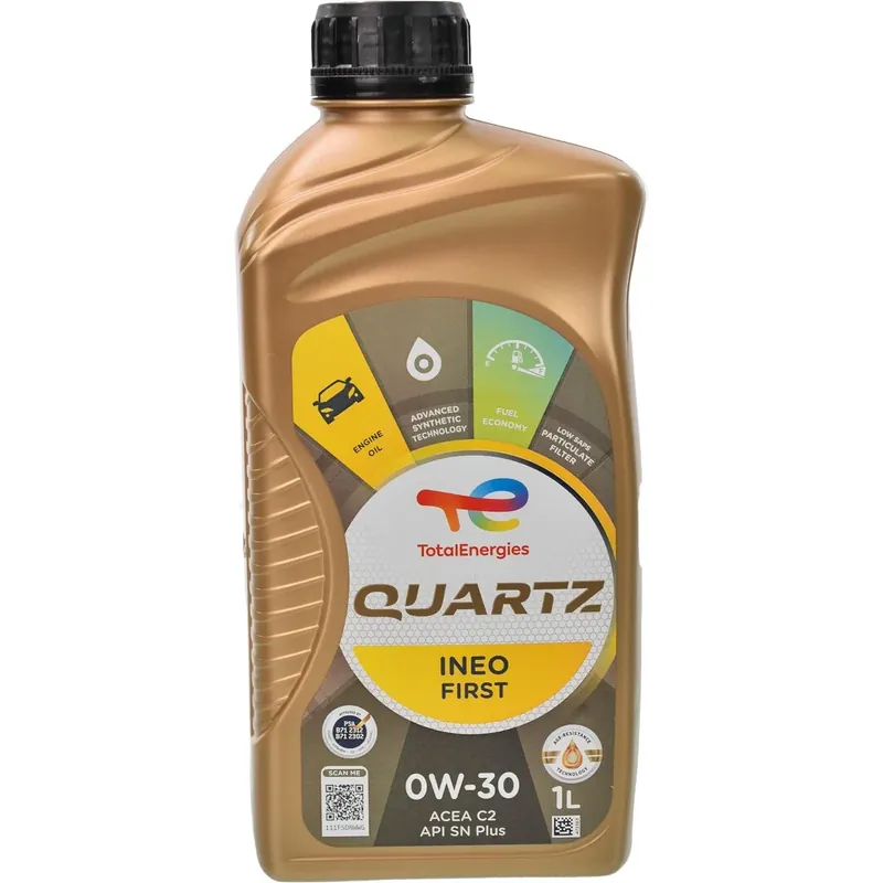 Motorolie Total Quartz Ineo First 0W30 C2 - 1 ltr | Superpris