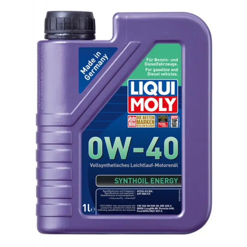 Bedste pris - Liqui Moly Synt. Energy 0W40 1L