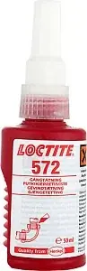 Hurtig levering | Loctite 572 rørtætning pneumatisk/vand 50 ml