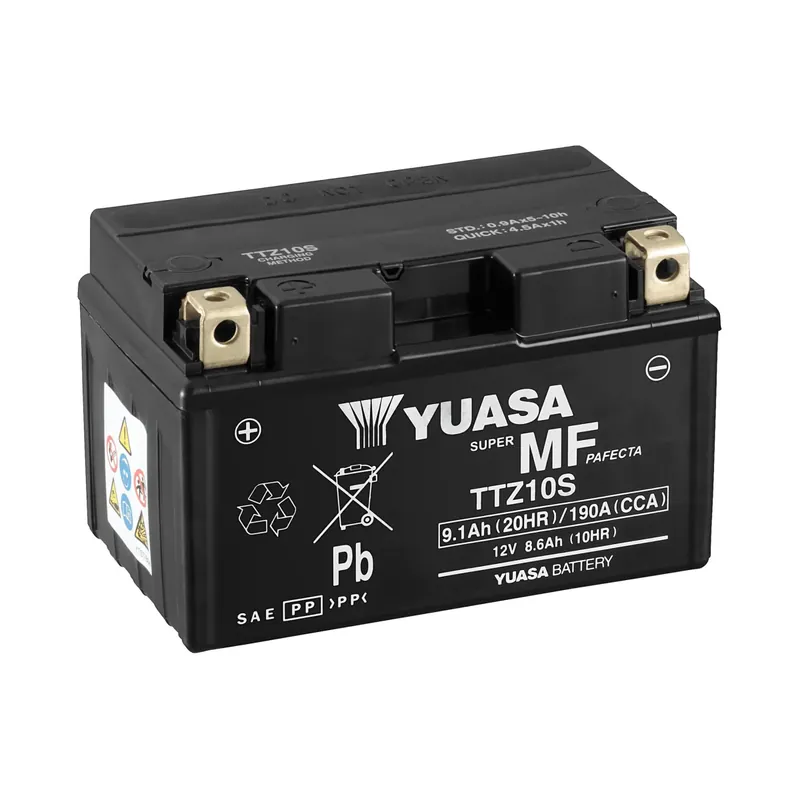 Yuasa - 12V 9.1Ah 190A Batteri - 102013 - Nem betaling