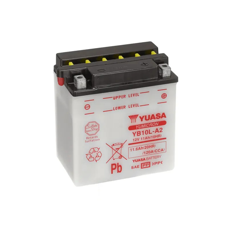 Premium kvalitet | Yuasa - 12V 11.6Ah 120A Batteri - 102051