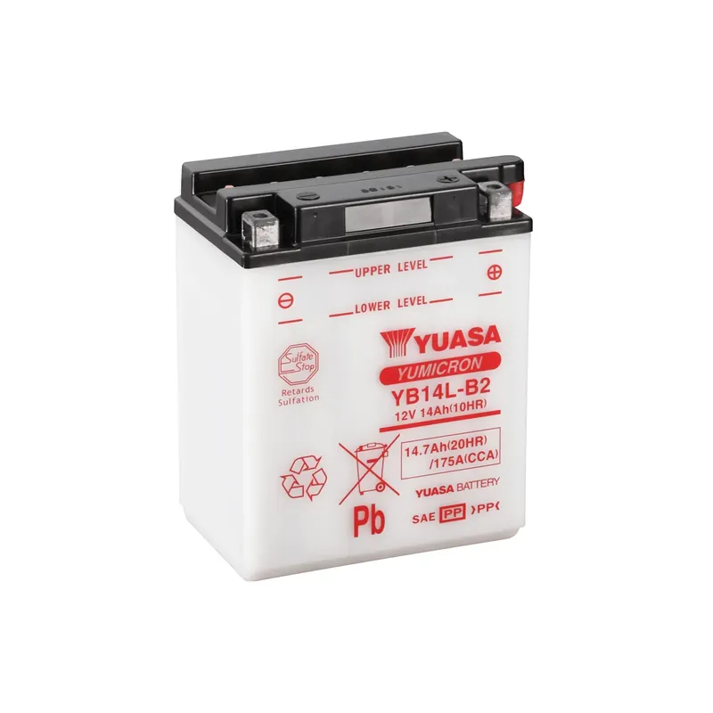 Tilbudspris - Yuasa - 12V 14.7Ah 175A Batteri - 102092