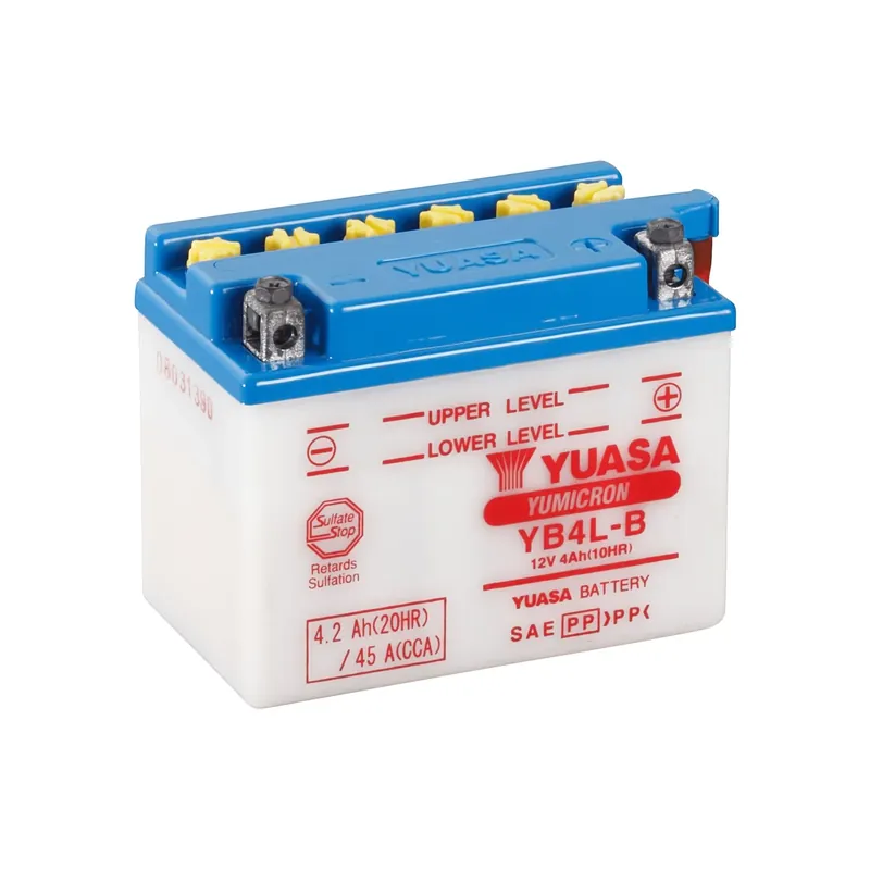 Yuasa - 12V 4.2Ah 45A Batteri - 102124 - Skynd dig