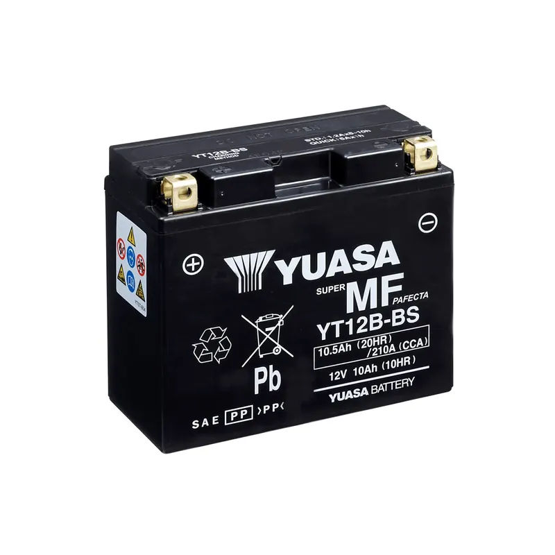 Topprodukt | Yuasa - 12V 10.5Ah 210A Batteri - 102154