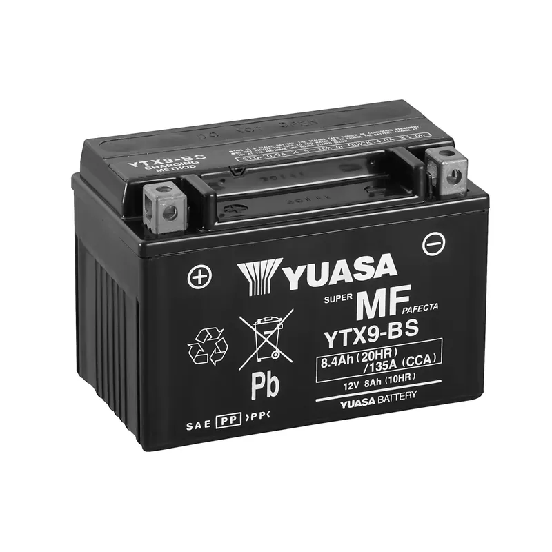 Yuasa - 12V 8.4Ah 135A Batteri - 102207 | Nem betaling