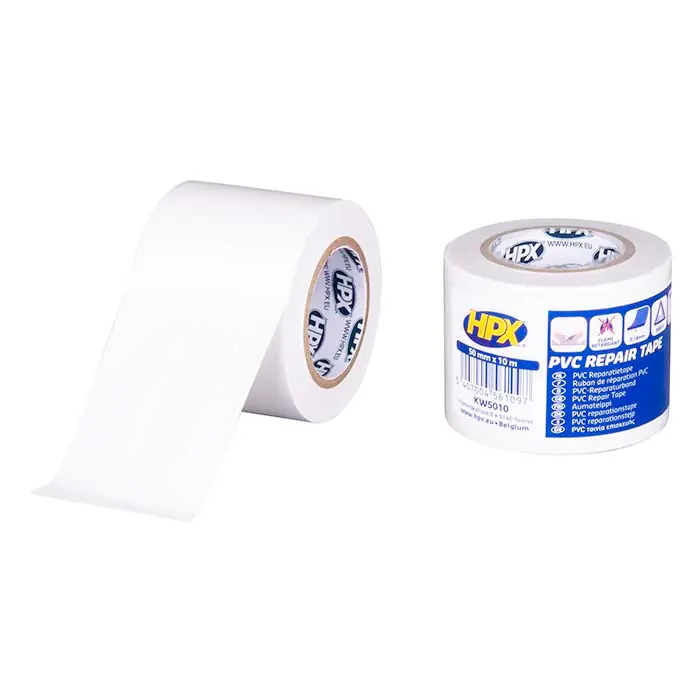 HPX Agritape hvid, 50mm x 10m - Direkte fra fabrikken