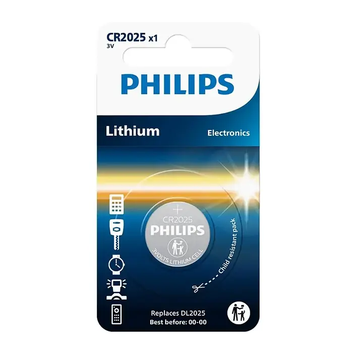 Philips CR2025 Knapcelle batteri 3V | Outlet