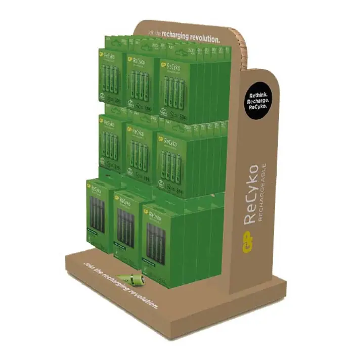 GP Borddisplay 48x33x28cm | Tilbuddet slutter snart