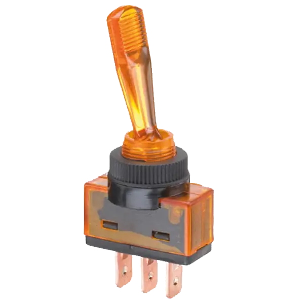 Supergod pris | Kontakt vippe on-off gul 20amp