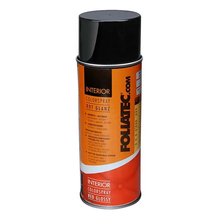 Foliatec Interiør Colour Spray Rød 400 ml - Populært produkt