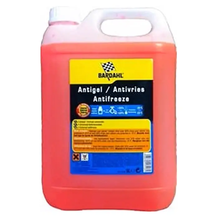 Tryg betaling - Bardahl 5 Ltr. Rød Kølervæske Type D Konc.