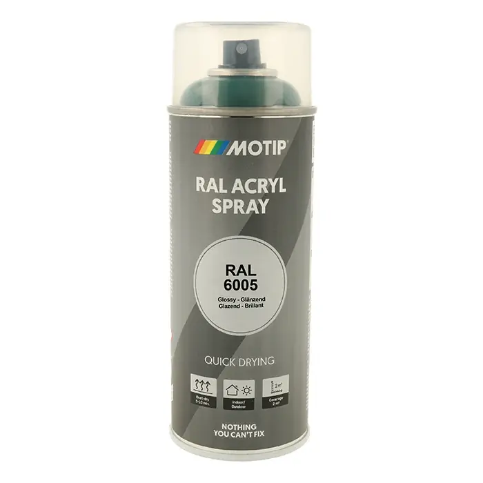 Bestil nemt | Motip Ral 6005 high gloss mossy green