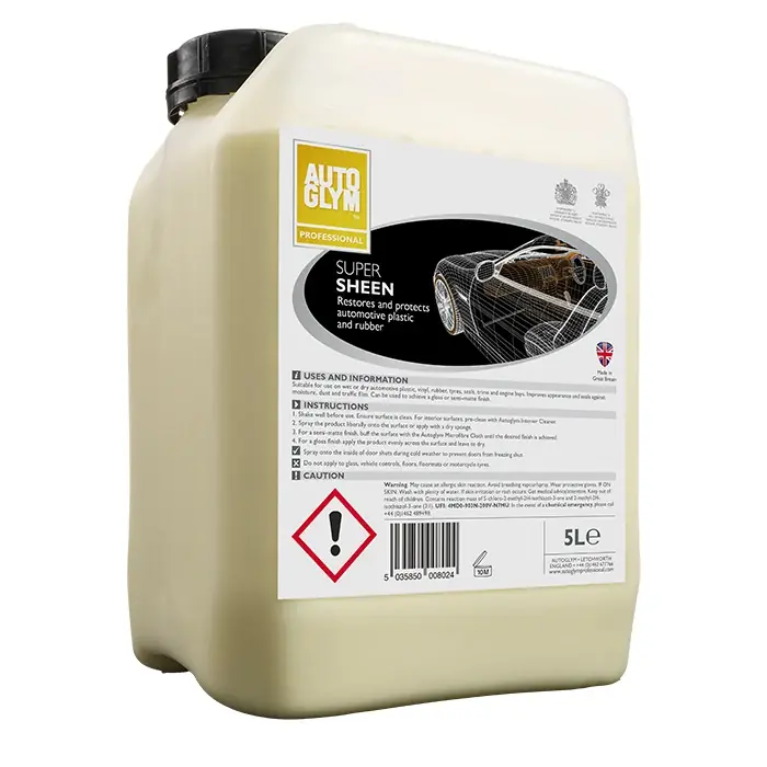 Autoglym Super Sheen 5L Vinyl Makeup - Begrænset lager