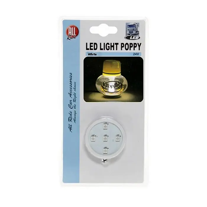 LED lys 24v i hvid til Poppy luftfrisker - Kundernes favorit