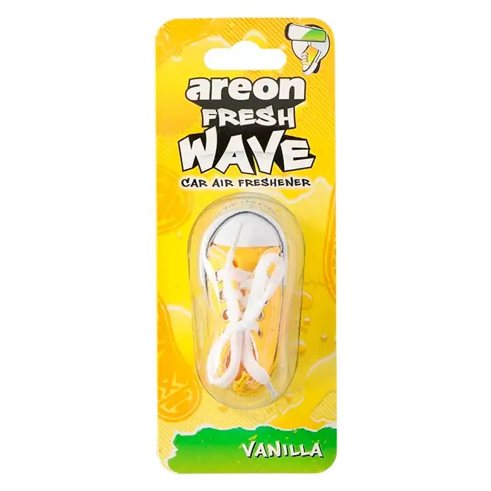 Topkvalitet - Areon Fresh Wave, Duftfrisker, Vanilje