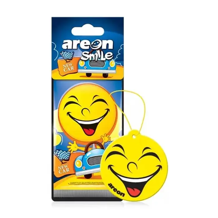 Godt tilbud - Areon Smile, Duftfrisker, New Car