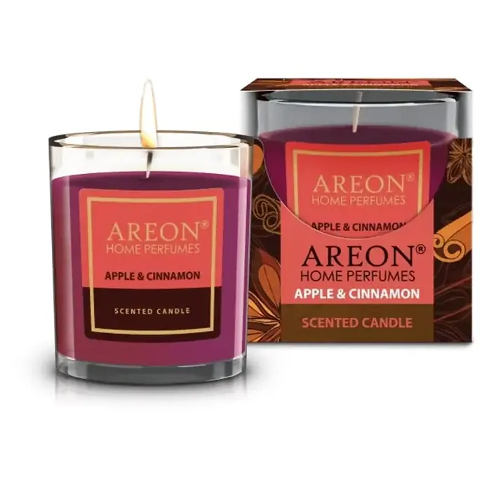Areon Home, Duftlys, Apple & Cinnamon | Skarp pris