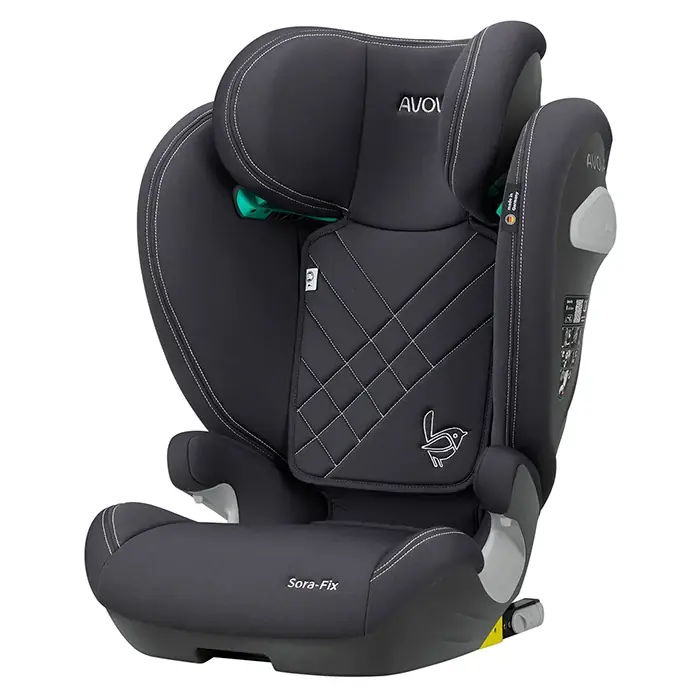 God pris - Avova Sora-Fix Autostol R129 100-150cm Grå