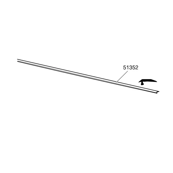 Thule gummeliste antihyl 1550 mm - Særtilbud