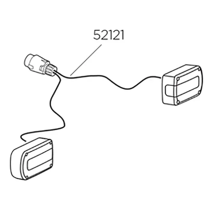 Thule ledningsnet m. lygte 921/923 og 92 - Skarp pris