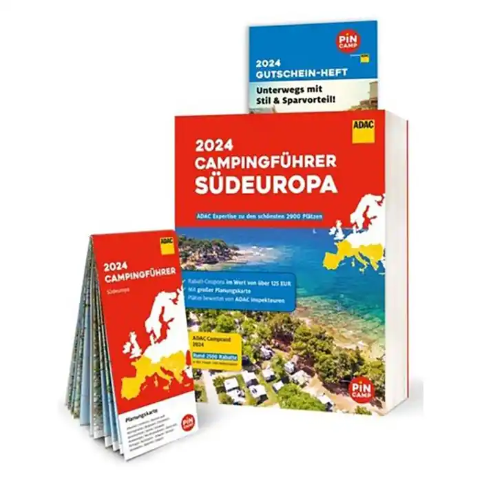 Skarp pris - ADAC Campingführer 2024-2025 Sydeuropa