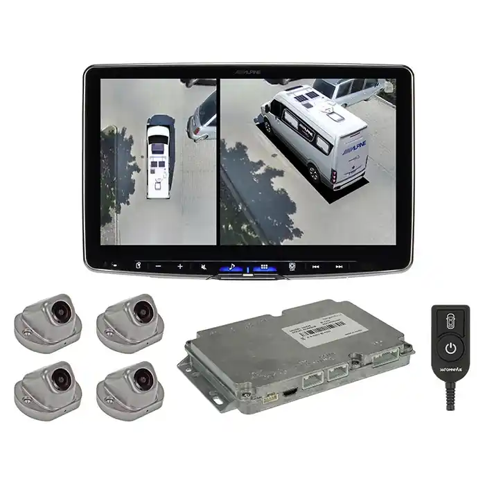 Alpine HCS-T100 360 grader Birdview kamera | Bestil online