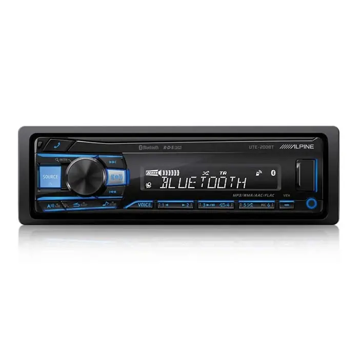 Alpine UTE-200BT tuner/ipod Bluetooth 2 line out | Anbefalet valg