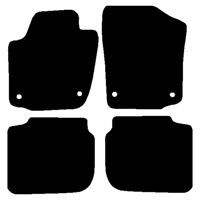 God pris | Velour måtter Seat Toledo type NH 2012-2018