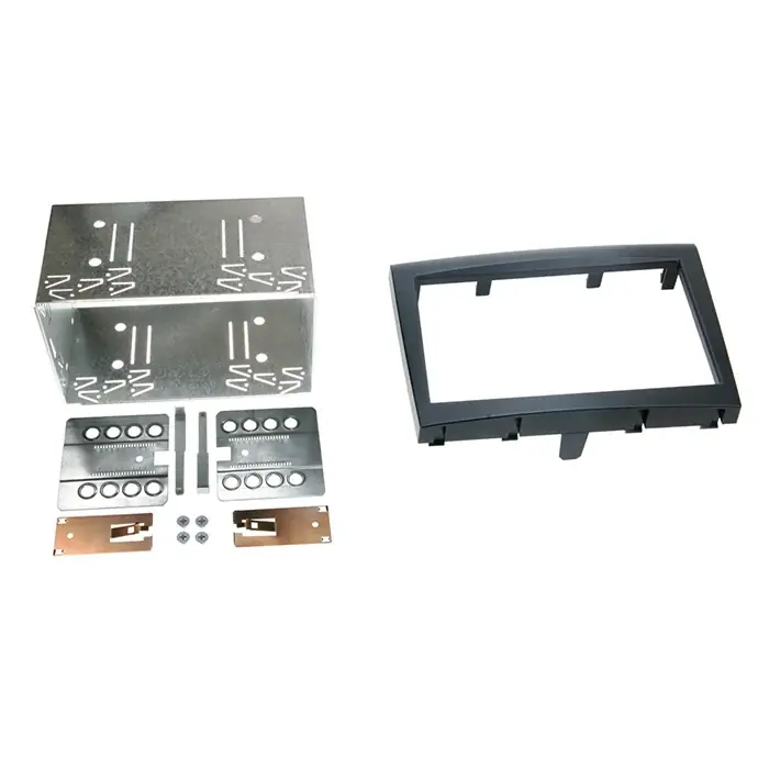 2-DIN kit Porsche 991/997/BOXTER ÅRG. 2008 - Sort - Nem betaling