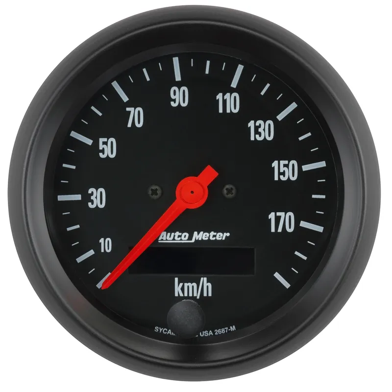 3-3/8" Speedometer, 0-190 Km/H, Z-Series - God pris