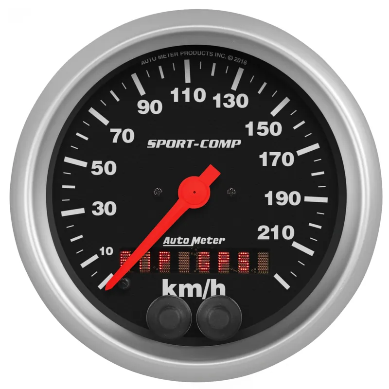 3-3/8" Speedo, 225 Km/H, Gps, Sport-Comp - Toppris