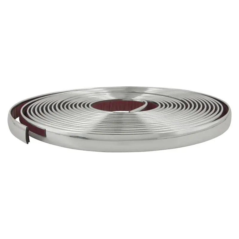 AutoStyle, Universel Selvhæftende Kromliste - 16mm x 8m - Netop kommet