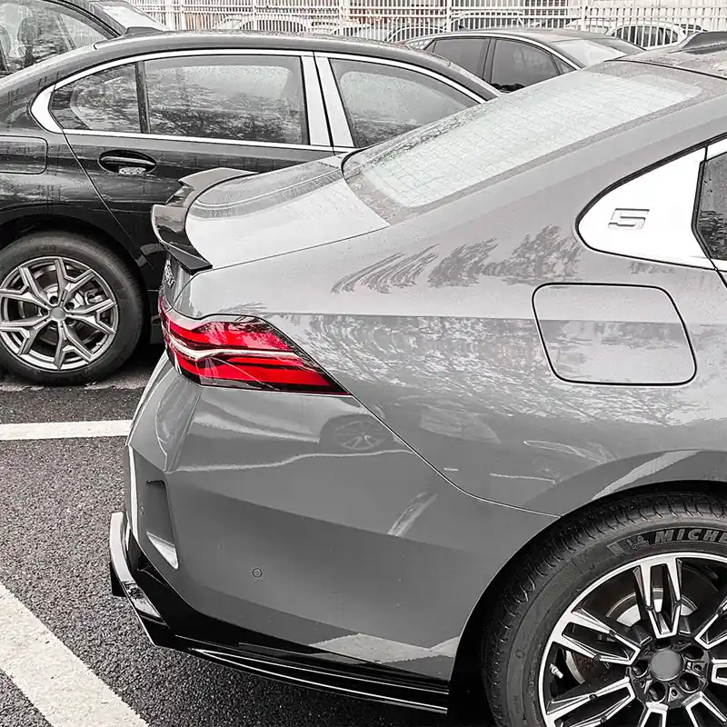 AutoStyle, Bagspoiler, Glanssort ABS, Passer til BMW 5-Series G60 Sedan 2023- | Ny på lager