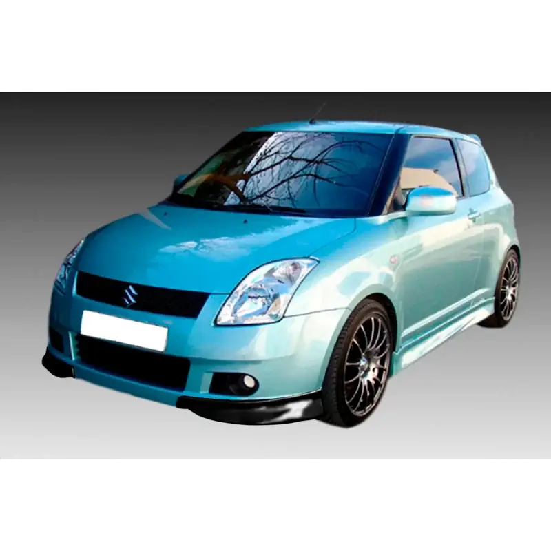 Tilbudspris | Motordrome, Front Sideskørte, Sort, passer til Suzuki Swift (2005-2010)