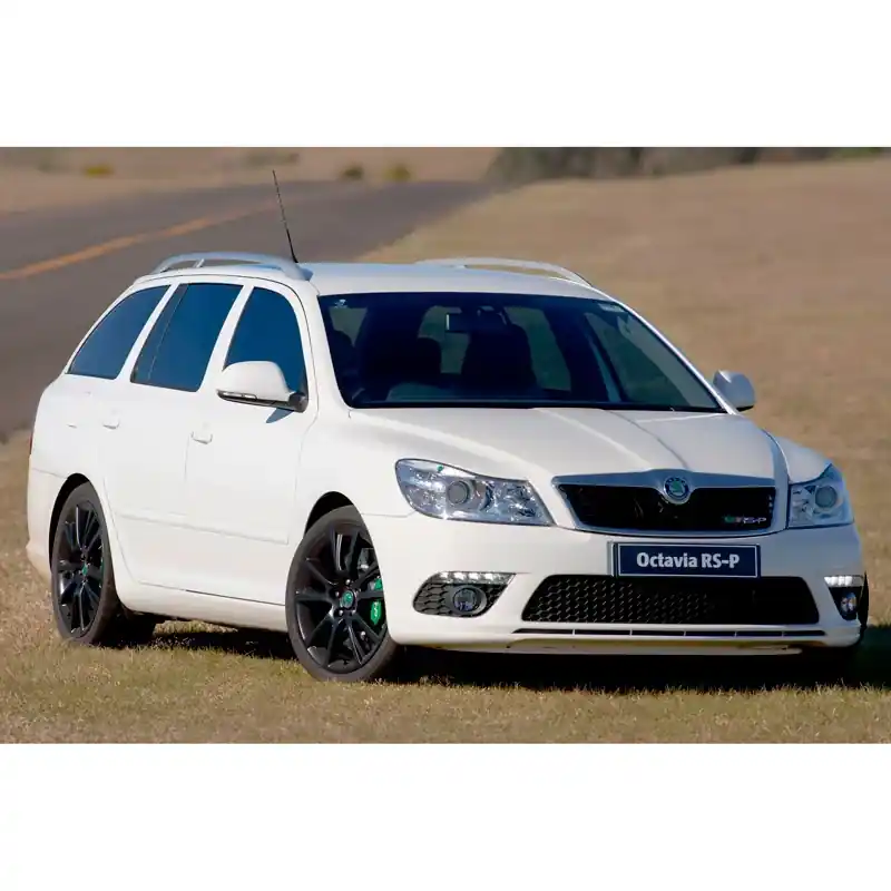 AutoStyle, Frontskærm til Skoda Octavia 2009-2012 ‘RS-Look‘ inkl. Gitter, DRL & Tågeforlygter - Umalet - Premium kvalitet