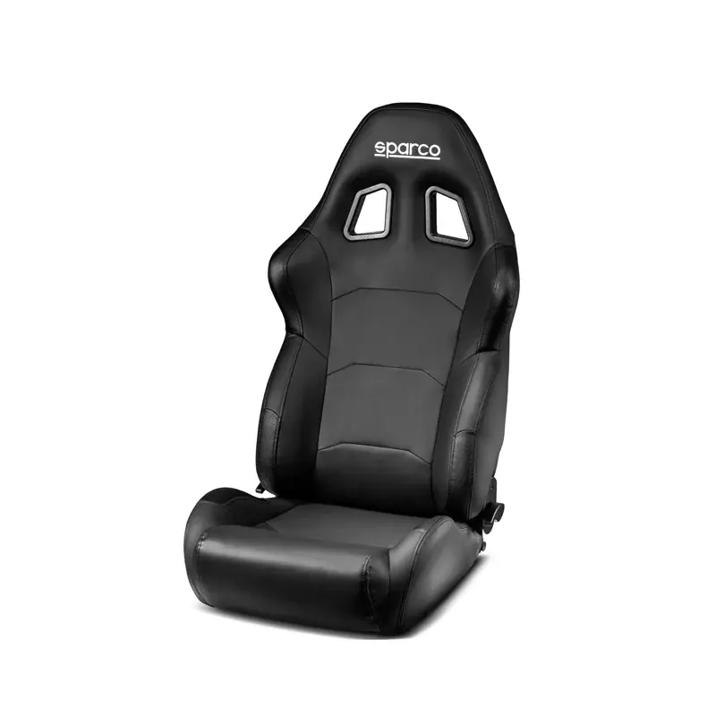 Tilbud | Sparco, Sport Sæde R500 Torino, Sort Skai, Reclinable