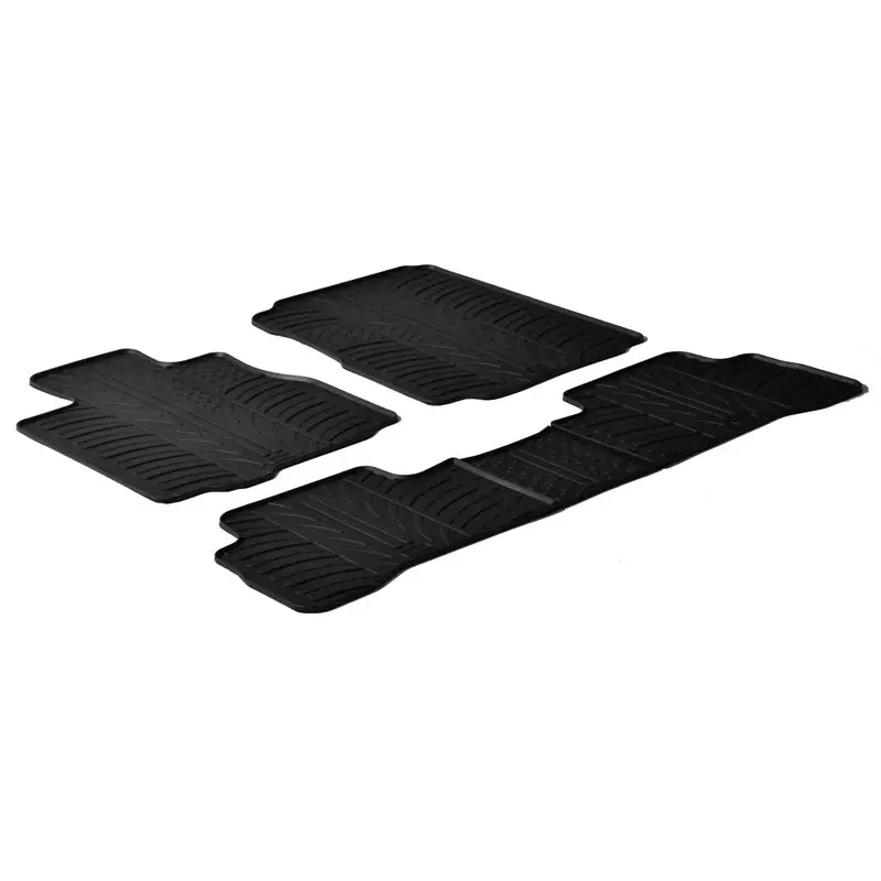 Udsalg - Gledring, Gummimåtter, passer til Honda CR-V 2007-2012 (T profile 5-dele)