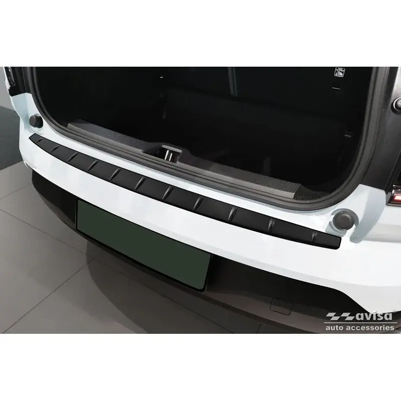 Avisa, Bagkofangerbeskytter, Mat Sort, Rustfritstål, passer til Volvo EX30 2023- ‘Ribs‘ | Spar mere