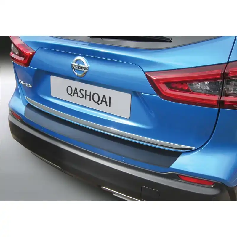 Ekspreslevering - RGM, Bagkofangerbeskytter, ABS plastik, passer til Nissan Qashqai II Facelift 2017-2020 Black