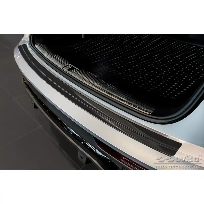 Avisa, Bagkofangerbeskytter, Sort, Rustfritstål, passer til Audi Q5 Sportback 2020- incl. S-Line - Nedsat pris