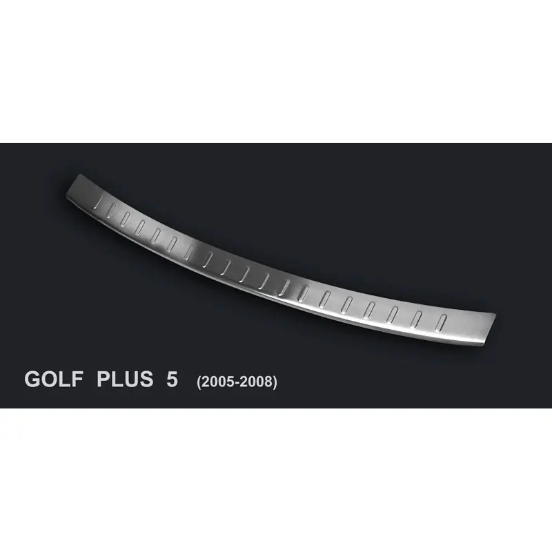 Premium kvalitet - Avisa, Bagkofangerbeskytter, Rustfritstål, passer til Volkswagen Golf V Plus 2005-2008 ‘Ribs‘